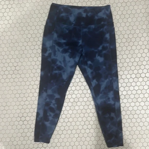 Danskin Leggings in Navy Tie-dye size Large - Picture 4 of 5